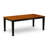 9 Piece Dining Set Includes a Rectangle Dining Table with Butterfly Leaf and 8 Kitchen Chairs, Black & Cherry