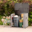 Lifetime 5 Ft. x 3 Ft. High-Density Polyethylene Outdoor Storage Shed with Steel-Reinforced Construction