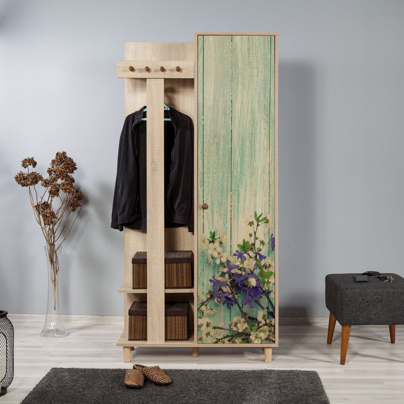 Arbre d'entrée Spaulding avec rangement pour chaussures