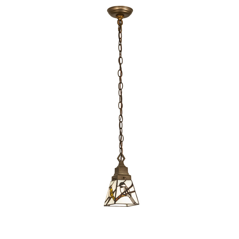5" Square Backyard Friends Mini Pendant