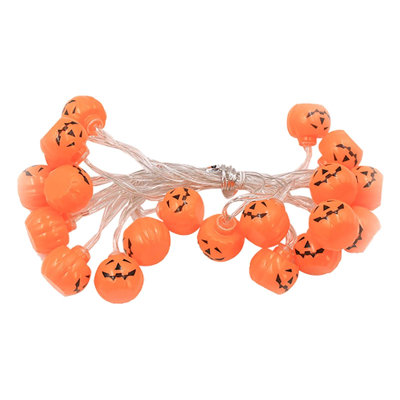 Halloween Pumpkin Festival Party Decorative LED Ghost Festival Pumpkin Lantern String