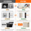 Laundry Hamper And Waste Basket Set-650489161