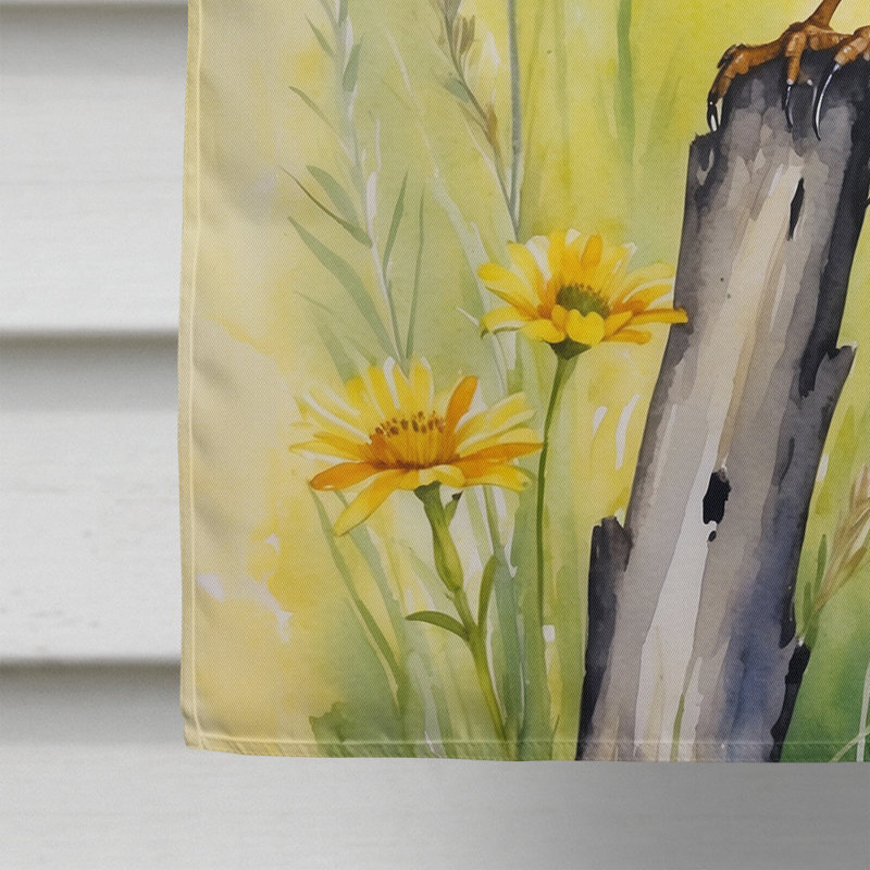 Drapeau pour la maison, Montana Meadowlark occidental