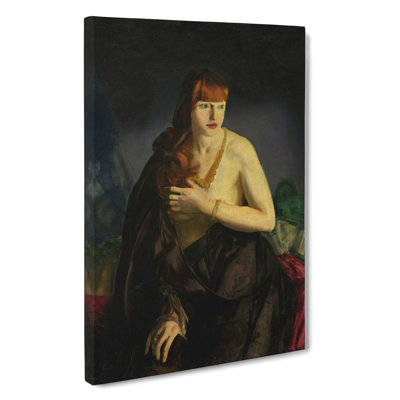 Nude With Red Hair by George Bellows - Wrapped Canvas Painting