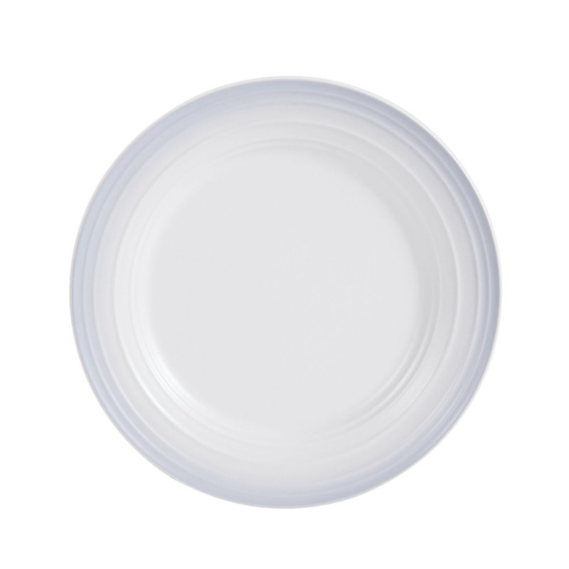 Swirl 4-Piece Place Setting, Service for 1, Ombre Gray