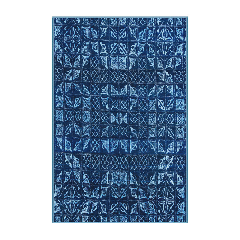 Tapis abstrait moderne 4506, Tapis de couloir 2 pi x 5 pi