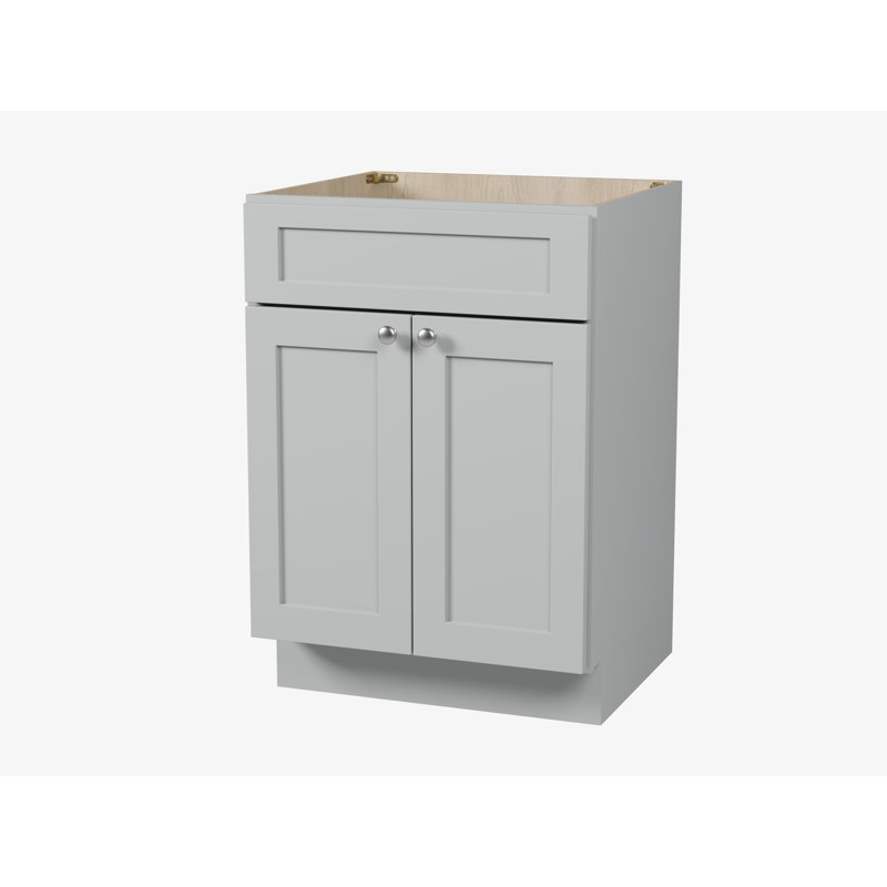 Base de meuble-lavabo 24 po Disar, Gris
