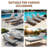 Forbell Outdoor Weather-Resistant 3.5" Chaise Lounge Seat Cushion - Back Cushions And Seat Cushions-91027601-94739387