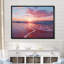 «Beach Cotton Candy Sunset Skies II» - art mural coucher de soleil côtier-1777023618-1777023665