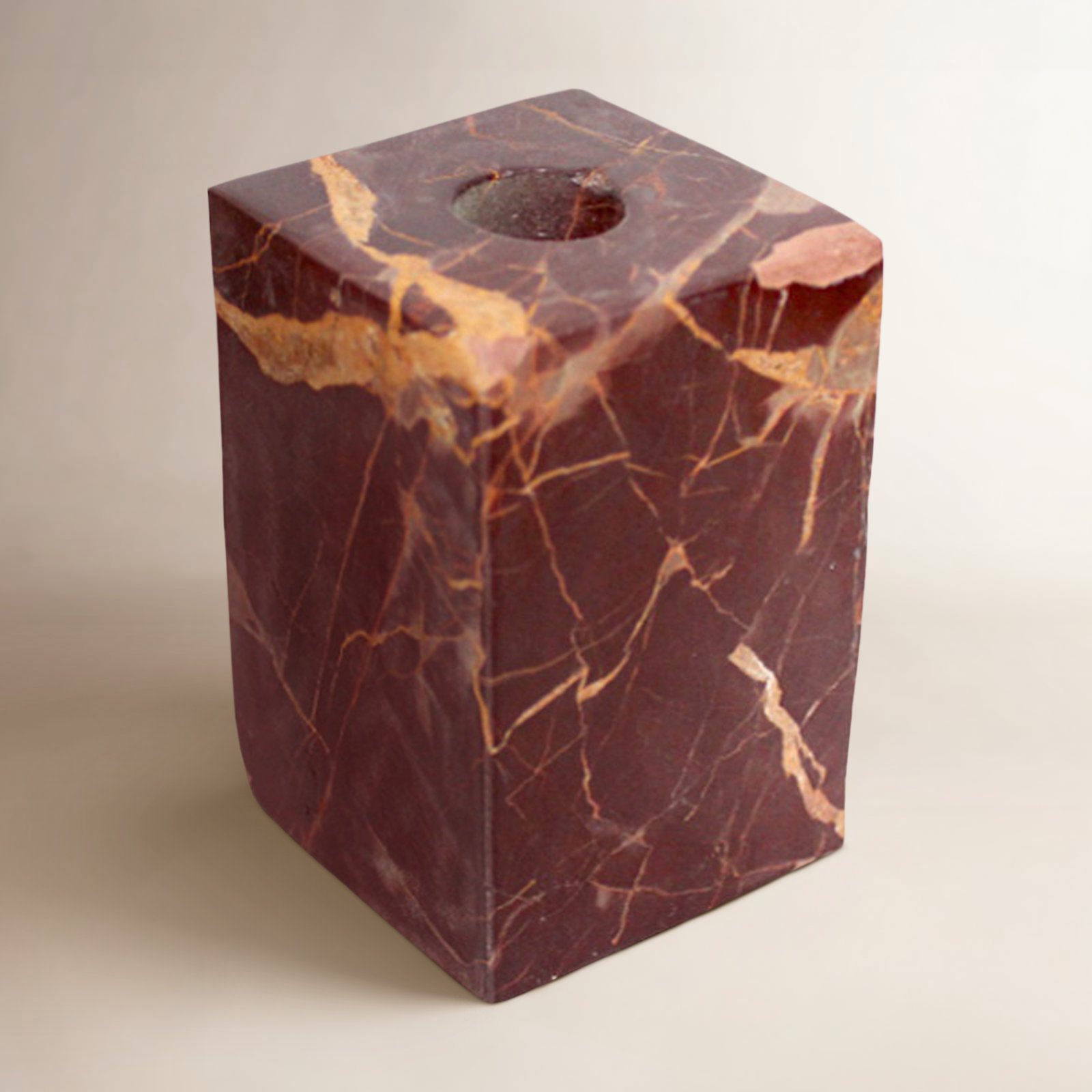 Lorine Genuine Marble Tealight Holder