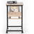 Jumelle C Table, storage end table, nightstand with drawer, modern side table-638387862