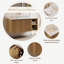 Meuble-lavabo simple avec comptoir en pierre frittée Dexheart-1788854390-1788854392