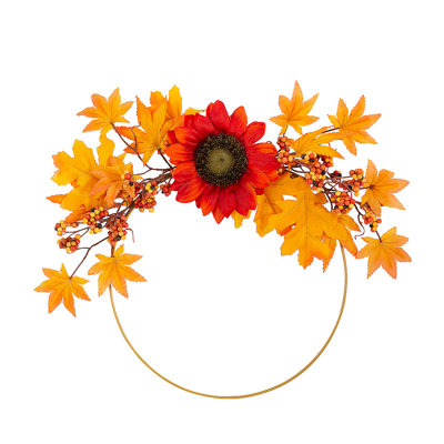 Faux Polyester 15.2'' Wreath