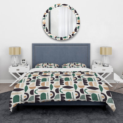 Polyester No Geometric Shapes Duvet Cover