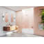 Illume 56 in. x 58.25 in. Fully Frameless Hinge Bathtub Door-143817991