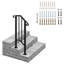 Outdoor 1 Level Iron Handrail