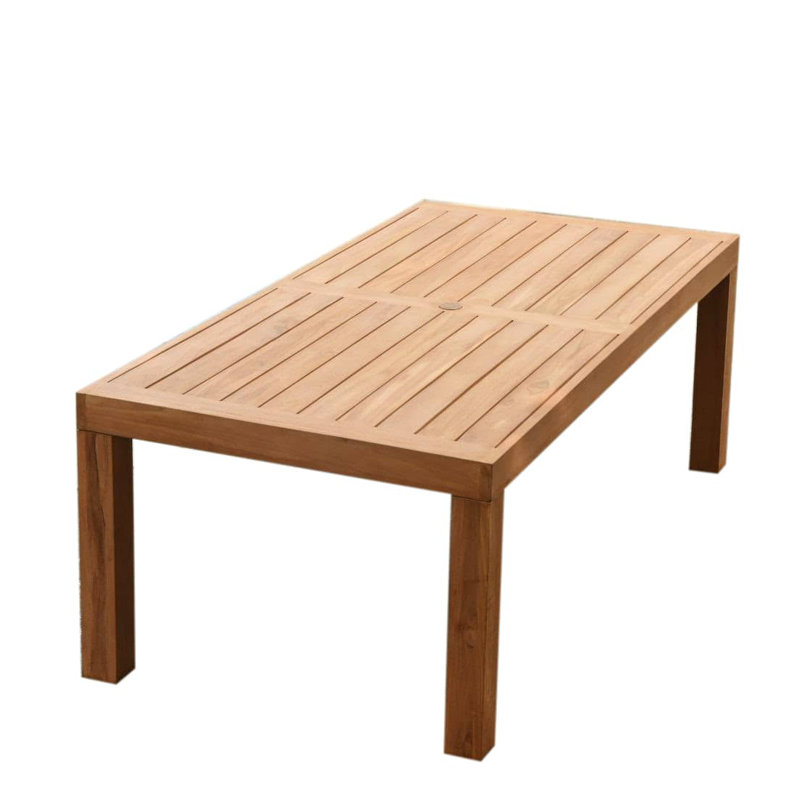 Shelby Outdoor 9 - Piece Teak Dining Set