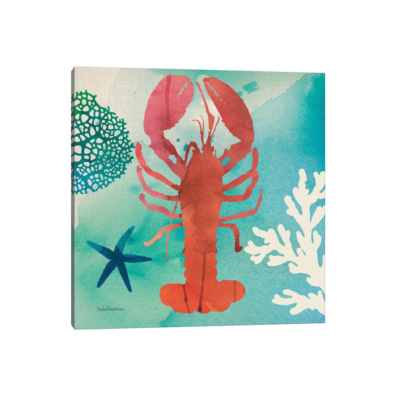 Under The Sea IV by Studio Mousseau - Wrapped Canvas Print, 93.98 cm H x 93.98 cm W x 1.91 cm D
