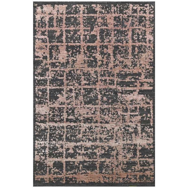 One-of-a-Kind Rectangle 3'11" X 5'11" Hand Knotted Area Rug