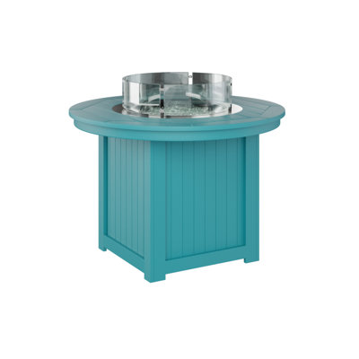 Berlin Gardens Donoma Round Dining Fire Pit Table