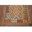 Tapis géométrique en laine Kilim