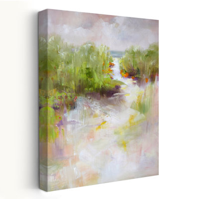 To The Sea - Coastal Landscapes Gray Green Art