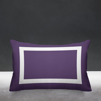 Luella Geometric Outdoor Reversible Throw Pillow