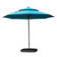 Parasol rond en porte-à-faux avec mât central-283104647