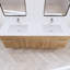 Ensemble de meuble-lavabo double mural 70,5 "Bensley-447384654
