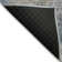 Machine Washable Indoor/Outdoor Xhevrie Denim Rug