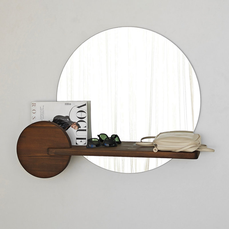 Bisou Round Wall Mirror