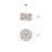 Link Suspension Pendant - Large - E26 Base - Orange Shade - Matte White-60876788-57774397-64824488