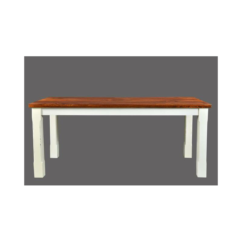 Lesley Acacia Solid Wood Dining Table, 30" H x 36" W x 60" D