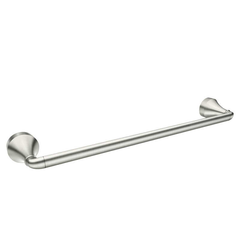 Hamden Bathroom Wall Mounted Towel Bar, 2" H x 18" W x 3.31" D
