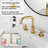 Widespread 2-handle Bathroom Faucet with Drain Assembly-82540529
