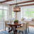 Azura 5 - Light Farmhouse Chandelier for Hanging Dining Light Fixtures