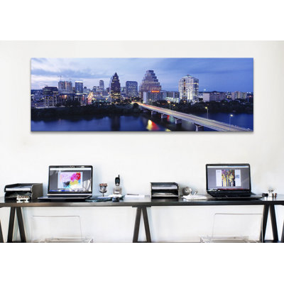 «Night Austin, Texas», reproduction de photo sur toile
