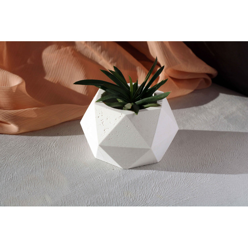 Orbison Handmade Pot Planter, White