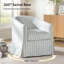 Fauteuil demi-tonneau pivotant Amadou-1513068938