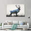 «Abstract Forest Buck», reproduction sur toile-851851213