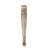 BingLTD - 30 1/4" Tall Unfinished Rubberwood David Dining Table Leg - (TL-DAVID TABLE LEG)
