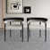 Gatlynn Modern Dining Chairs Upholstered Arm Chairs with Metal Legs For Dining Room/Living Room