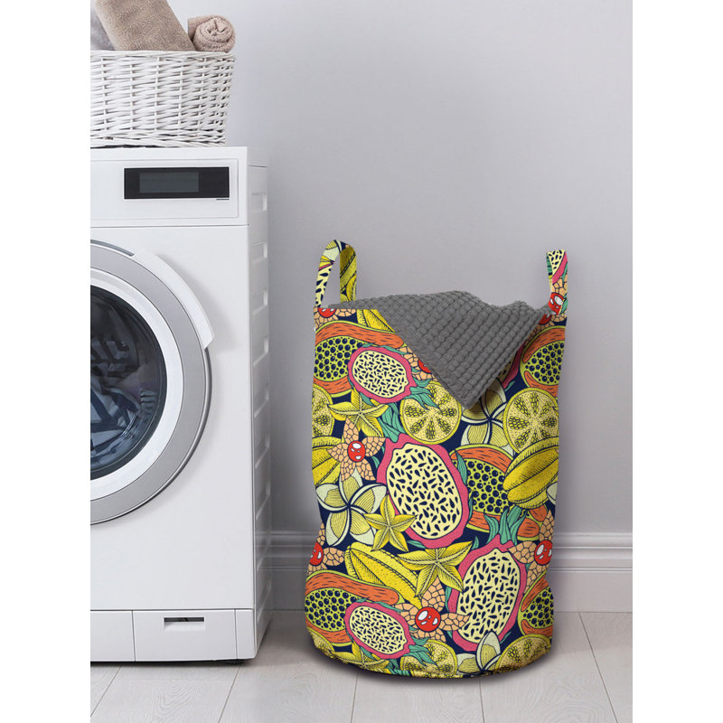 Fabric Laundry Bag with Handles