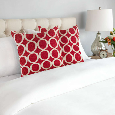 Broward Geometric Square Cushion