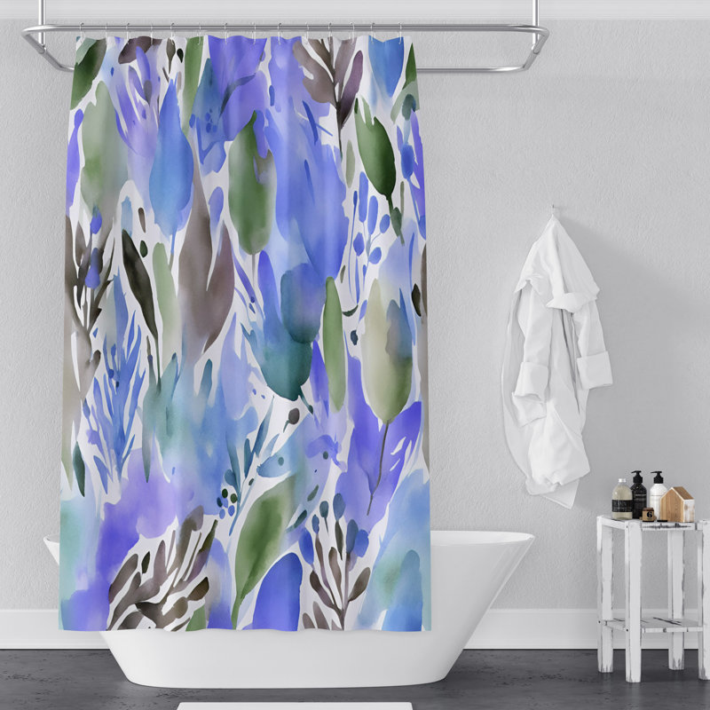 Rideau de douche Malerie, H 72 po x l 70 po