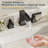 Widespread Faucet 2-handle Bathroom Faucet With Drain Assembly-114314072