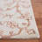 Dupin Hand Tufted Wool/Viscose Floral Rug in Ivory/Rust-2030374039