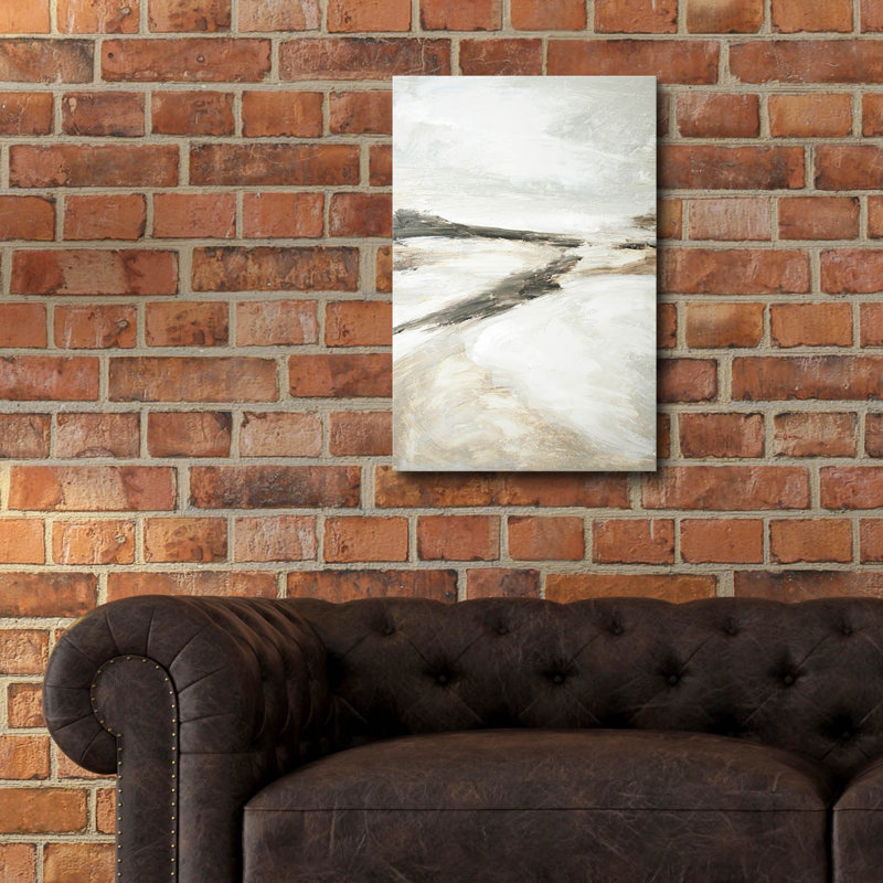 Art mural en verre épique «Effortless no. 1» par LNS Design, 16 po x 24 po, H 24 po x l 16 po
