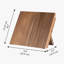 Porte-couteaux magnétique en bois d'acacia pliable Kitchen Bear