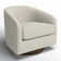 Bennett Upholstered Swivel Barrel Chair